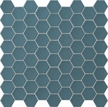 HEXA CADET BLUE MOSAIC 4,3X3,8 (31,6X31,6) MATT